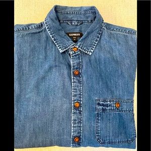 Men’s Large Denim shirt